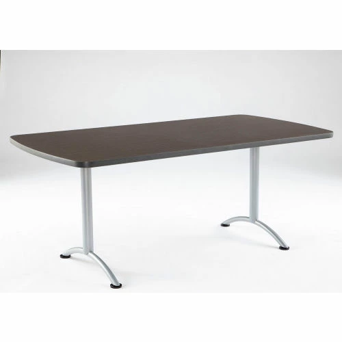Iceberg Enterprises Iceberg ARC Conference Room Training Table - 72" x 36" Rectangular - Gray Walnut 1 Iceberg Enterprises Iceberg ARC Conference Room Training Table - 72" x 36" Rectangular - Gray Walnut