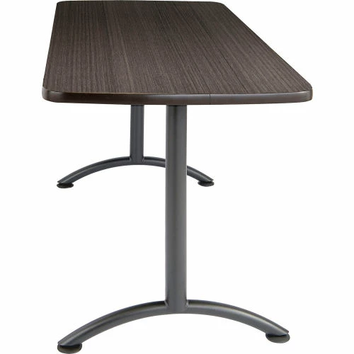Iceberg Enterprises Iceberg ARC Conference Room Training Table - 72" x 36" Rectangular - Gray Walnut 3 Iceberg Enterprises Iceberg ARC Conference Room Training Table - 72" x 36" Rectangular - Gray Walnut - Image 3