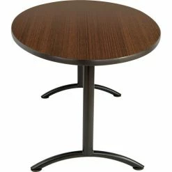 Iceberg Enterprises Iceberg ARC Conference Room Training Table - 72" x 36" Oval - Walnut -Tables Shop 69424 4