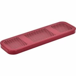 Global Industrial™ 46" Square Picnic Table, Perforated Metal, Red -Tables Shop 694551RD 11