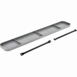 Global Industrial™ 6' Rectangular Picnic Table, Perforated Metal, Gray -Tables Shop 694553GY 14