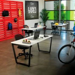 Interion By Global Industrial Interion® Collaboration Table - Single - 60"W x 30"L x 30"H - Gray 22 Interion By Global Industrial Interion® Collaboration Table - Single - 60"W x 30"L x 30"H - Gray -Tables Shop 694858 02