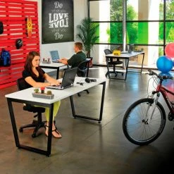 Interion By Global Industrial Interion® Collaboration Table - Single - 60"W x 30"L x 30"H - Gray 26 Interion By Global Industrial Interion® Collaboration Table - Single - 60"W x 30"L x 30"H - Gray -Tables Shop 694858 06