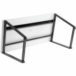 Interion By Global Industrial Interion® Collaboration Table - Single - 60"W x 30"L x 30"H - Gray 30 Interion By Global Industrial Interion® Collaboration Table - Single - 60"W x 30"L x 30"H - Gray -Tables Shop 694858 10