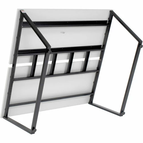 Interion By Global Industrial Interion® Collaboration Table - Double - 60"W x 60"L x 30"H - Gray 12 Interion By Global Industrial Interion® Collaboration Table - Double - 60"W x 60"L x 30"H - Gray - Image 12