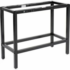 Interion By Global Industrial Interion® Standing Height Table with Power, 72"L x 36"W, Natural -Tables Shop 695430 06