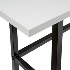 Interion By Global Industrial Interion® Standing Height Table With Power, 72"L x 36"W, Gray -Tables Shop 695431 05