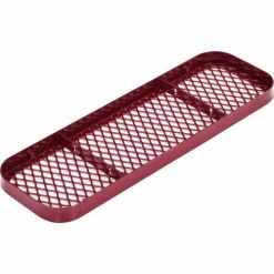 Global Industrial 36" Square Picnic Table, Expanded Metal, Red -Tables Shop 695501RD 10