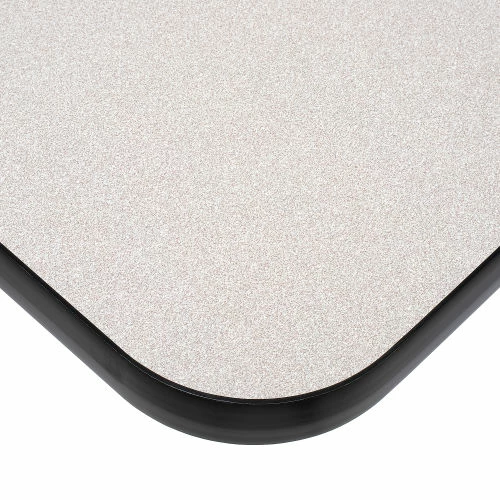 Interion By Global Industrial Interion® 42" Square Counter Height Restaurant Table, Gray 2 Interion By Global Industrial Interion® 42" Square Counter Height Restaurant Table, Gray - Image 2