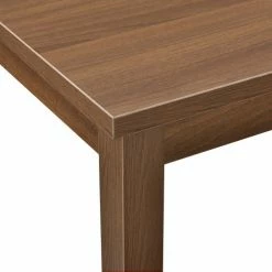 Interion By Global Industrial Interion® Wood End Table - 24" x 24" - Walnut -Tables Shop 695752WN 02