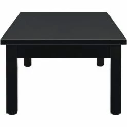 Interion By Global Industrial Interion® Wood Coffee Table - 48" x 24" - Black -Tables Shop 695753BK 02