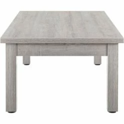 Interion By Global Industrial Interion® Wood Coffee Table - 48" x 24" - Gray -Tables Shop 695753GY 02