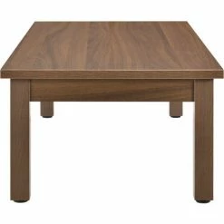 Interion By Global Industrial Interion® Wood Coffee Table - 48" x 24" - Walnut -Tables Shop 695753WN 02