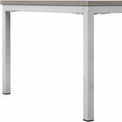 Interion By Global Industrial Interion® Wood Coffee Table with Steel Frame - 48" x 24" - Gray -Tables Shop 695755GY 03