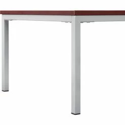 Interion By Global Industrial Interion® Wood Coffee Table with Steel Frame - 48" x 24" - Mahogany -Tables Shop 695755MH 03