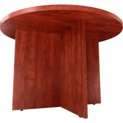 Interion By Global Industrial Interion® 42" Round Conference Table, Cherry 11 Interion By Global Industrial Interion® 42" Round Conference Table, Cherry -Tables Shop 695822CH 03