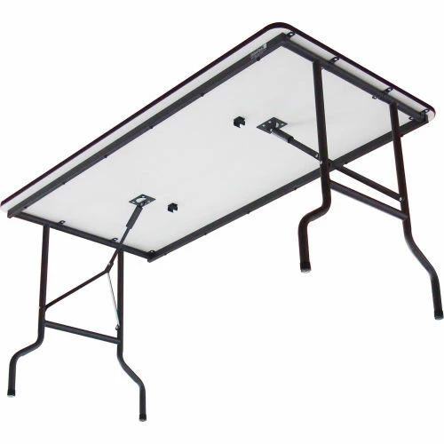 Interion By Global Industrial Interion® Folding Wood Table, 60"W x 30"L, Gray 4 Interion By Global Industrial Interion® Folding Wood Table, 60"W x 30"L, Gray - Image 4