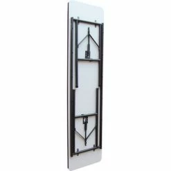 Interion By Global Industrial Interion® Folding Wood Seminar Table, 72"W x 18"L, Gray -Tables Shop 695834GY 05