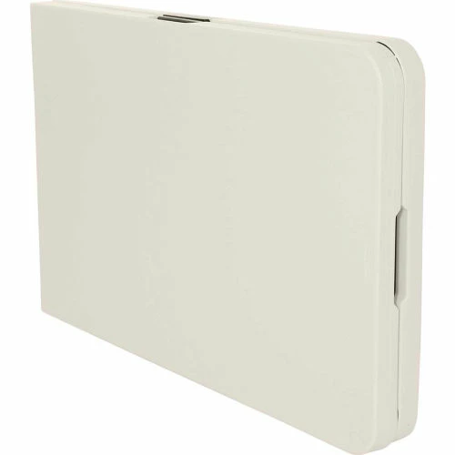 Lifetime® Portable Fold-in-Half Plastic Table, 30" x 96", Almond 4 Lifetime® Portable Fold-in-Half Plastic Table, 30" x 96", Almond - Image 4