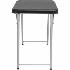 Lifetime® Stacking Personal Folding Table, 20" x 36", Black -Tables Shop 80668 06