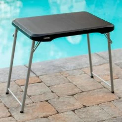 Lifetime® Stacking Personal Folding Table, 20" x 36", Black -Tables Shop 80668 12