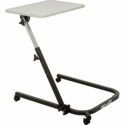 Drive Medical 13000 Pivot and Tilt Adjustable Overbed Table Tray