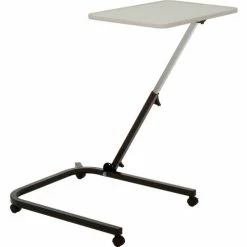 Drive Medical 13000 Pivot and Tilt Adjustable Overbed Table Tray -Tables Shop B275566 09