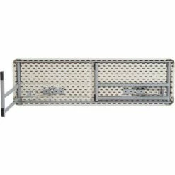 Interion By Global Industrial Interion® Plastic Folding Seminar Table, 18" x 60", White -Tables Shop BT1860 04