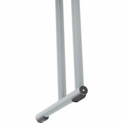 Interion By Global Industrial Interion® Plastic Folding Seminar Table, 18" x 60", White -Tables Shop BT1860 05