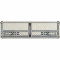 Interion By Global Industrial Interion® Plastic Folding Seminar Table, 18" x 60", White -Tables Shop BT1860 06