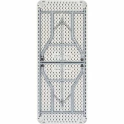 National Public Seating NPS Plastic Folding Table - 72" x 30" - Speckled Gray -Tables Shop BT3072 07