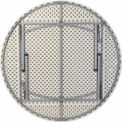 National Public Seating® 71" Round Folding Plastic Table, Gray 11 National Public Seating® 71" Round Folding Plastic Table, Gray -Tables Shop BT71R 03