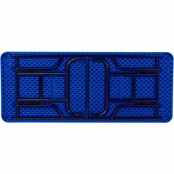 National Public Seating® Adjustable Height Plastic Folding Table, 30" x 72", Blue -Tables Shop BTA3072 04 06