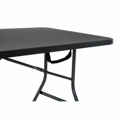 Cosco® Fold-in-Half Plastic Table, 72" x 30" x 29", Black 2 Cosco® Fold-in-Half Plastic Table, 72" x 30" x 29", Black - Image 2