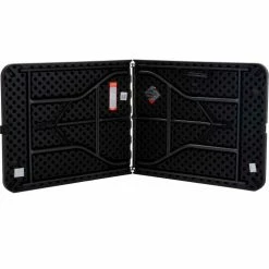 Cosco® Fold-in-Half Plastic Table, 72" x 30" x 29", Black 9 Cosco® Fold-in-Half Plastic Table, 72" x 30" x 29", Black -Tables Shop C678BP14BLK1 03