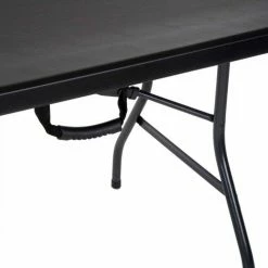 Bridgeport™ Fold-in-Half Plastic Table, 96" x 30" x 29", Black 9 Bridgeport™ Fold-in-Half Plastic Table, 96" x 30" x 29", Black -Tables Shop C778BP14BLK1X 03