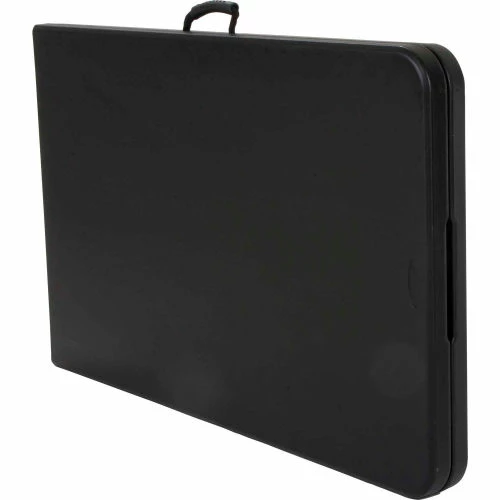Bridgeport™ Fold-in-Half Plastic Table, 96" x 30" x 29", Black 4 Bridgeport™ Fold-in-Half Plastic Table, 96" x 30" x 29", Black - Image 4