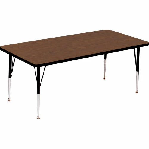 Correll Activity Tables, 60"L x 24"W, Standard Height, Rectangular - Walnut 1 Correll Activity Tables, 60"L x 24"W, Standard Height, Rectangular - Walnut