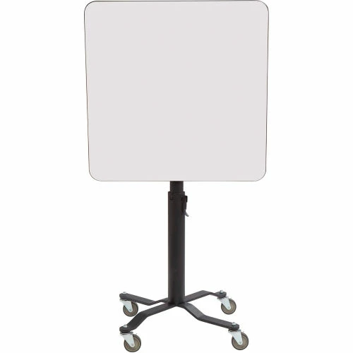 National Public Seating Café Time II Table - 24"W x 30"-42"H - Square - Whiteboard Table Top with MDF Core 2 National Public Seating Café Time II Table - 24"W x 30"-42"H - Square - Whiteboard Table Top with MDF Core - Image 2