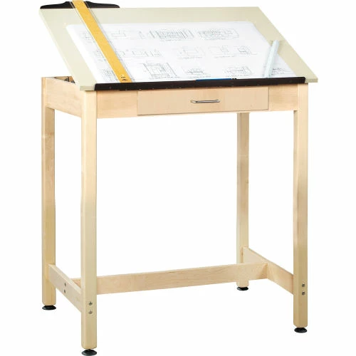 Diversified Spaces Drafting Table 36"L x 24"W x 36"H - 1 Piece Top - Large Drawer 1 Diversified Spaces Drafting Table 36"L x 24"W x 36"H - 1 Piece Top - Large Drawer