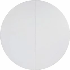 Flash Furniture 6" Round Fold-In-Half Plastic Table, White -Tables Shop FDAD 183RZ GG inset2