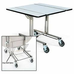 Forbes Industries Forbes 4961-WDS - Room Service Table, Laminated Plywood
