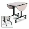 Forbes Industries Forbes 4969-WDS - Room Service Table, Oval Tabletop