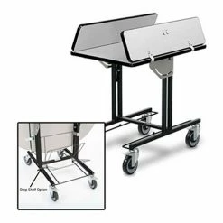 Forbes Industries Forbes 4972-WDS - Room Service Table, Rectangular Tabletop