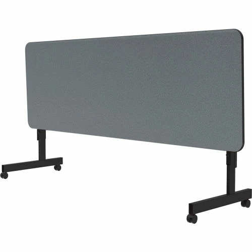 Correll Econo-Line Flip Top Table, 24" x 72", Gray Granite 5 Correll Econo-Line Flip Top Table, 24" x 72", Gray Granite - Image 5