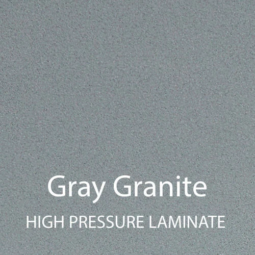 Correll Econo-Line Flip Top Table, 24" x 72", Gray Granite 8 Correll Econo-Line Flip Top Table, 24" x 72", Gray Granite - Image 8