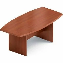 Global Furniture Group Global™ 6' Boardroom Table - Boat Shaped - Laminate - Avant Honey