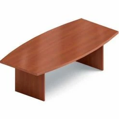 Global Furniture Group Global™ 8' Boardroom Table - Boat Shaped - Laminate - Avant Honey