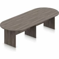 Global Furniture Group Offices To Go™ Conference Table - Racetrack - 120"L x 48"W - Artisan Gray