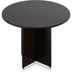 Global Furniture Group Offices To Go™ Round Conference Table - 42" - Espresso